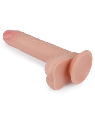 7'' Dual layered Platinum Silicone Cock - Silikonowe Dildo 18,3 cm
