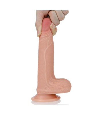 7'' Dual layered Platinum Silicone Cock - Silikonowe Dildo 18,3 cm