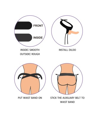 Easy Strapon Set 7.5'' - Zestaw Strap-on
