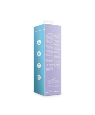 Smooth Silicone Rabbit Vibrator - Digital Lavender
