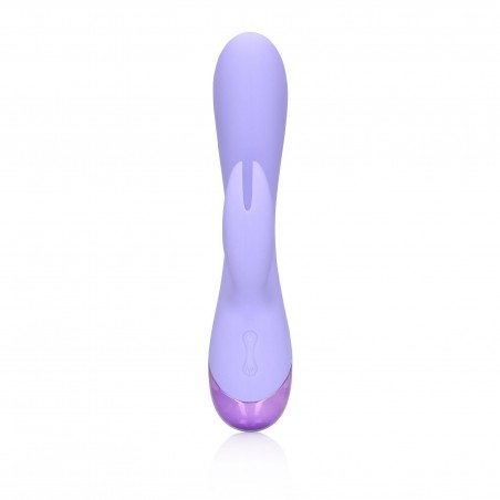Smooth Silicone Rabbit Vibrator - Digital Lavender
