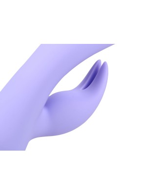Smooth Silicone Rabbit Vibrator - Digital Lavender