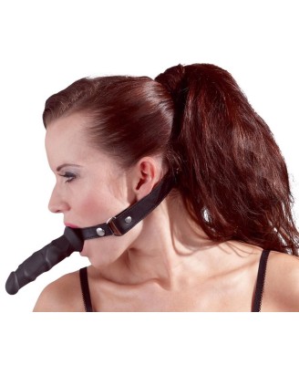 Gag with dildo