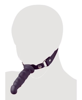 Gag with dildo