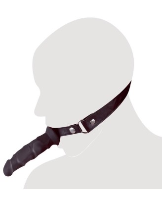 Gag with dildo