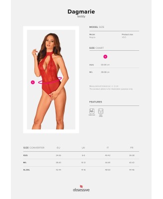 Bielizna-Dagmarie body  XS/S