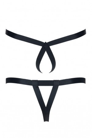 2 pack męskich stringów z gumy XXL/XXXL