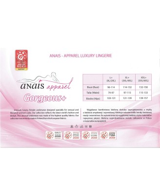 ORANGINA black chemise L+ ( czarna halka )