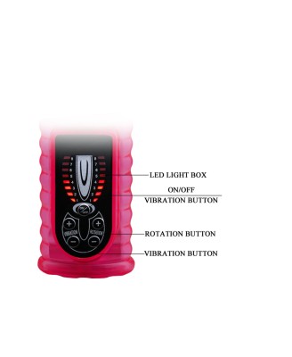 BAILE- Pleasurizer Legend toyz, 8 vibration functions 8 rotation functions