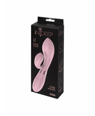 Wibrator-Rechargeable Vibrator Indeep Juna Pink