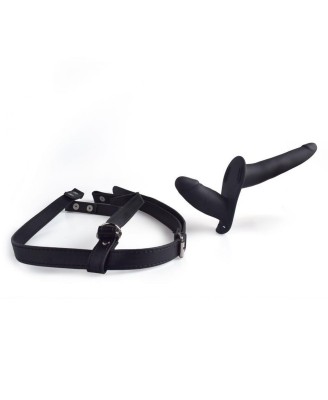 Cintura doppio fallo strap-on Black