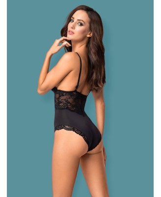 Bielizna- 810-TED-1 body czarne L/XL