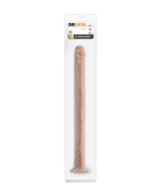 DR. SKIN 19 INCH DILDO BEIGE