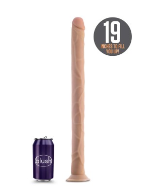 DR. SKIN 19 INCH DILDO BEIGE