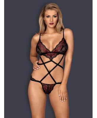 Bielizna-Megies body czarne  S/M