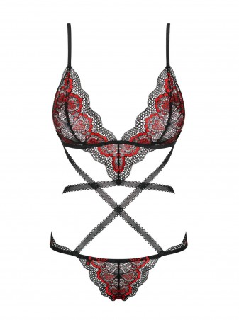 Bielizna-Megies body czarne  S/M