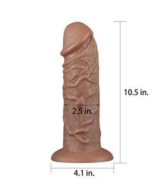 10.5'' Realistic Chubby Dildo