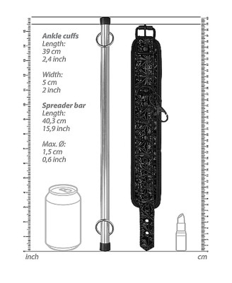 Luxury Spreader Bar - Black