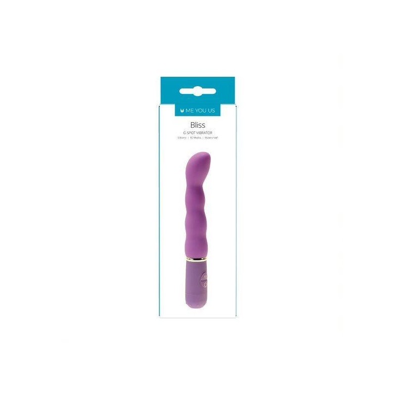 Wibrator- Me You Us Bliss G Spot Vibrator Purple