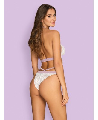 Bielizna-Lilyanne body białe  S/M