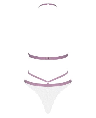 Bielizna-Lilyanne body białe  S/M