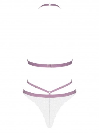 Bielizna-Lilyanne body białe  S/M