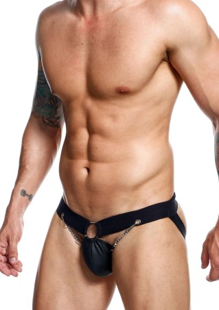 DNGEON Chain Jockstrap Black