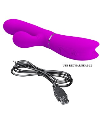 PRETTY LOVE - Clitoris Vibrator, 12 vibration functions Memory function 4 licking settings