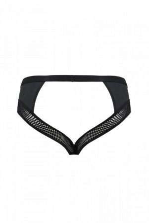 030 SLIP OPEN TOM black L/XL - Passion