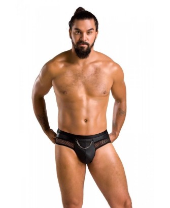 030 SLIP OPEN TOM black S/M - Passion