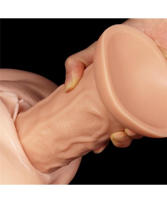9.5'' Realistic Curved Dildo