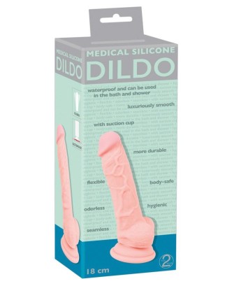 Medical Silicone Dildo 18 cm