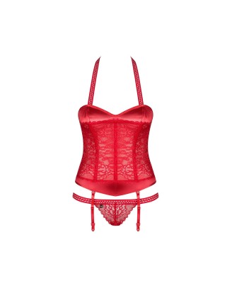 Flameria gorset i stringi  S/M