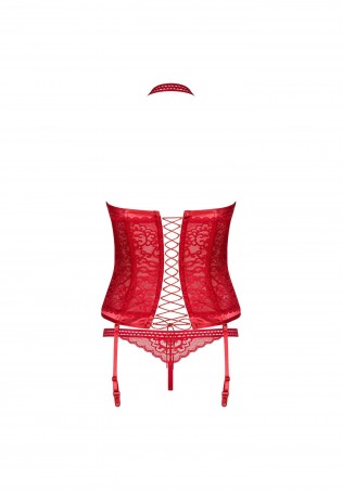 Flameria gorset i stringi  S/M