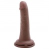 Me You Us Silicone Ultra Cock Caramel 6.5in