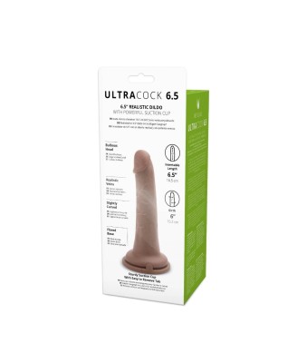 Me You Us Silicone Ultra Cock Caramel 6.5in