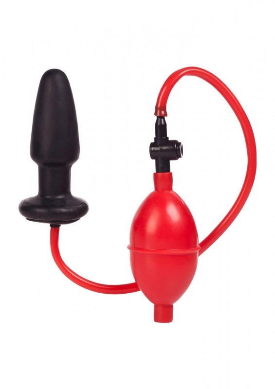 Expandable Butt Plug Black - Nadmuchiwany Korek Analny