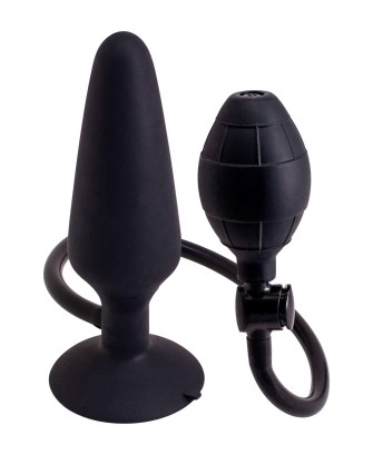Inflatable Butt Plug L Black