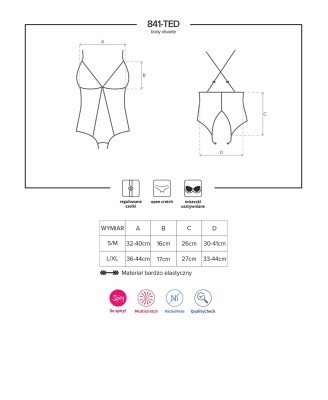 Bielizna-841-TED-1 body L/XL