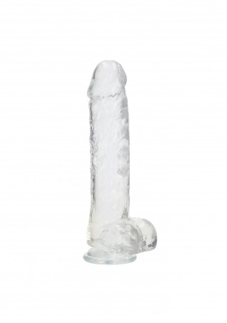 Realistic Dildo with Balls - 10""""/ 25,4 cm