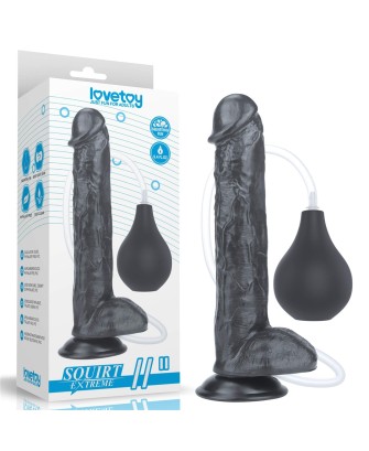 11'' Squirt Extreme Dildo - Black