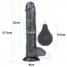 11'' Squirt Extreme Dildo - Black