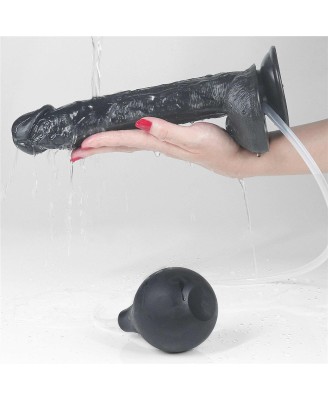 11'' Squirt Extreme Dildo - Black