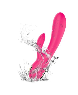 Wibrator-Silicone Vibrator USB 7 Function + Booster / Heating