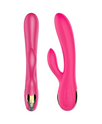 Wibrator-Silicone Vibrator USB 7 Function + Booster / Heating