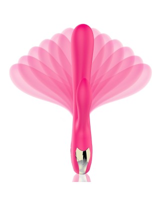 Wibrator-Silicone Vibrator USB 7 Function + Booster / Heating
