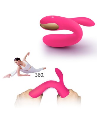 Wibrator-Silicone Vibrator USB 7 Function + Booster / Heating