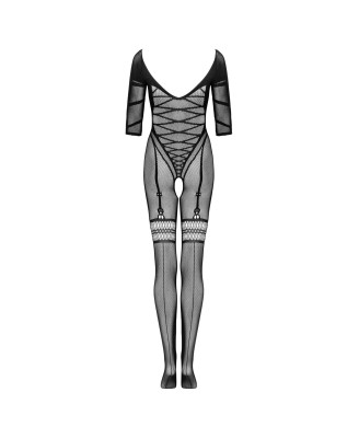 Obsessive - Bodystocking G329 XL/XXL - Czarny