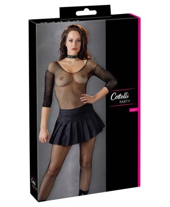 Pleated MIni Skirt L