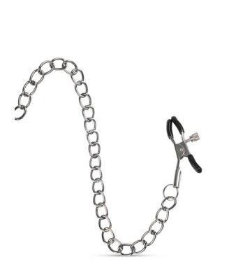 Knebel-Open Ball Gag With Nipple Clamps